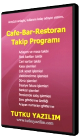 Cafe - Bar - Restoran Takip Programı